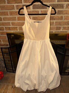 GORGEOUS LADIES SMALL GREY LAB TAN TANK TOP MIDI DRESS